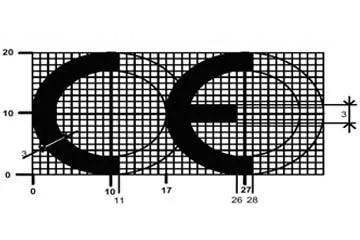 ce işareti boyutları