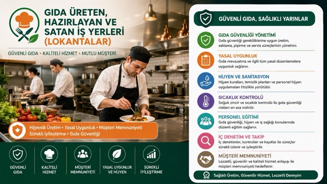 TS 6914 Gıda Üreten, Hazırlayan ve Satan İş Yerleri