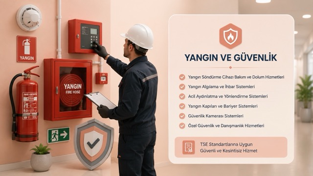 TS 11827 Yangın Söndürme Cihazları Bakım ve Dolum Hizmetleri
